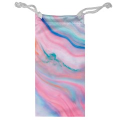 Colorful Marble Abstract Background Texture  Jewelry Bag