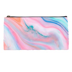 Colorful Marble Abstract Background Texture  Pencil Case