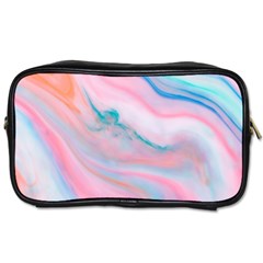 Colorful Marble Abstract Background Texture  Toiletries Bag (two Sides) by Dushan