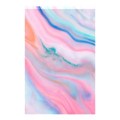 Colorful Marble Abstract Background Texture  Shower Curtain 48  X 72  (small)  by Dushan