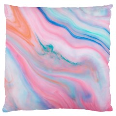 Colorful Marble Abstract Background Texture  Large Cushion Case (two Sides)