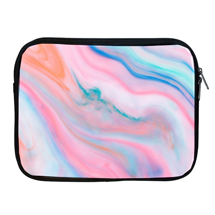 Colorful marble abstract background texture. Apple iPad 2/3/4 Zipper Cases