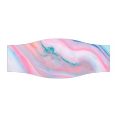 Colorful Marble Abstract Background Texture  Stretchable Headband by Dushan