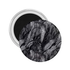 Black And White Rocky Texture Pattern 2 25  Magnets by dflcprintsclothing