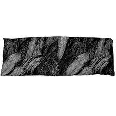 Black And White Rocky Texture Pattern Body Pillow Case (dakimakura) by dflcprintsclothing