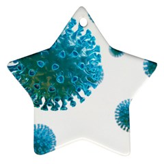 Corona Virus Star Ornament (two Sides) by catchydesignhill