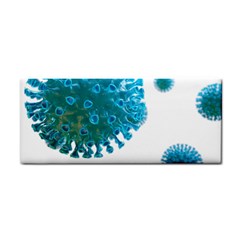 Corona Virus Hand Towel by catchydesignhill