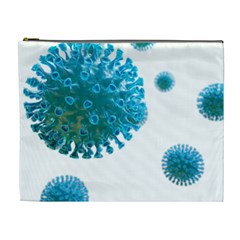 Corona Virus Cosmetic Bag (xl) by catchydesignhill