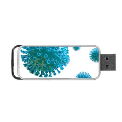 Corona Virus Portable Usb Flash (one Side) by catchydesignhill