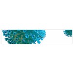 Corona Virus Small Flano Scarf Front