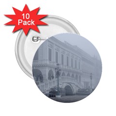 Fog Winter Scene Venice, Italy 2 25  Buttons (10 Pack)  by dflcprintsclothing