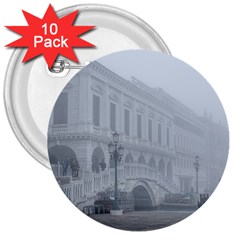 Fog Winter Scene Venice, Italy 3  Buttons (10 Pack)  by dflcprintsclothing