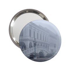 Fog Winter Scene Venice, Italy 2 25  Handbag Mirrors by dflcprintsclothing