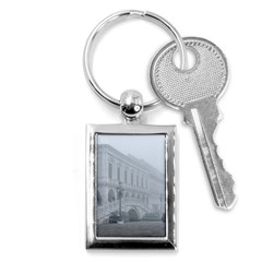 Fog Winter Scene Venice, Italy Key Chain (rectangle) by dflcprintsclothing