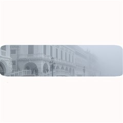 Fog Winter Scene Venice, Italy Large Bar Mats by dflcprintsclothing