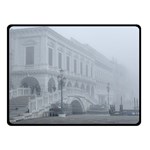 Fog Winter Scene Venice, Italy Fleece Blanket (Small) 50 x40  Blanket Front