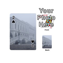 Fog Winter Scene Venice, Italy Playing Cards 54 Designs (mini) by dflcprintsclothing