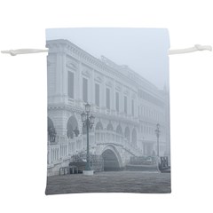 Fog Winter Scene Venice, Italy  Lightweight Drawstring Pouch (xl) by dflcprintsclothing