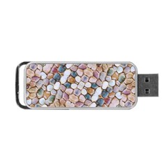 Rounded Stones Print Motif Portable Usb Flash (one Side) by dflcprintsclothing