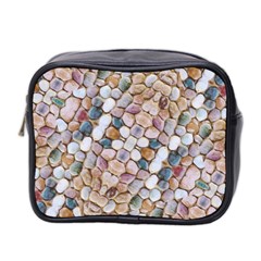 Rounded Stones Print Motif Mini Toiletries Bag (two Sides)