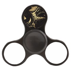 Black And Gold Marble Finger Spinner