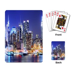 New-york Cityscape  Playing Cards Single Design (rectangle) by Dushan