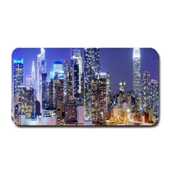 New-york Cityscape  Medium Bar Mats by Dushan