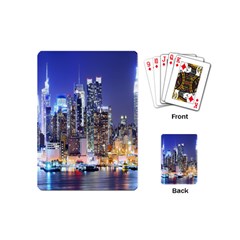 New-york Cityscape  Playing Cards Single Design (mini) by Dushan