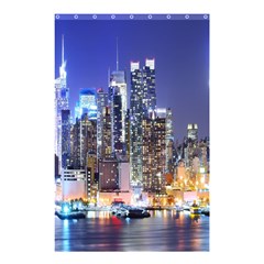 New-york Cityscape  Shower Curtain 48  X 72  (small)  by Dushan