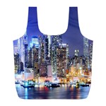 New-York CityScape  Full Print Recycle Bag (L) Front