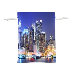 New-york Cityscape  Lightweight Drawstring Pouch (s)