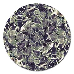 Modern Abstract Print Magnet 5  (round)