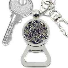 Modern Abstract Print Bottle Opener Key Chain