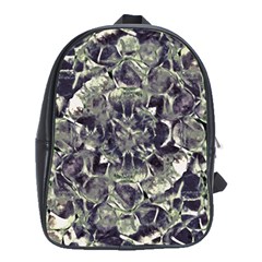 Modern Abstract Print School Bag (xl)