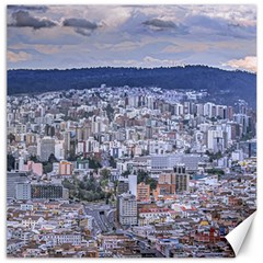 Cityscape Aerial View Quito, Ecuador Canvas 16  X 16  by dflcprintsclothing