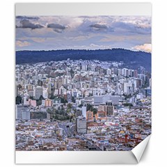 Cityscape Aerial View Quito, Ecuador Canvas 20  X 24  by dflcprintsclothing