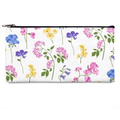 Botanical Flowers Pencil Case by Dushan