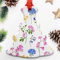 Botanical Flowers Ornament (christmas Tree) 