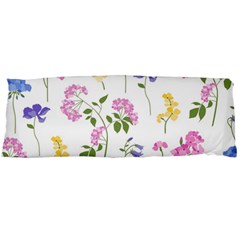 Botanical Flowers Body Pillow Case (dakimakura) by Dushan