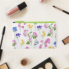 Botanical Flowers Cosmetic Bag (xs) by Dushan