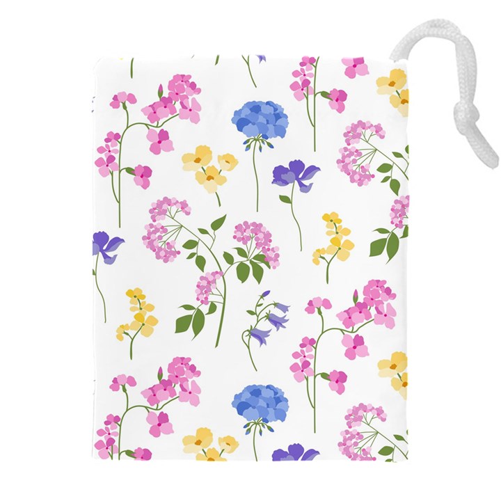 Botanical flowers Drawstring Pouch (5XL)