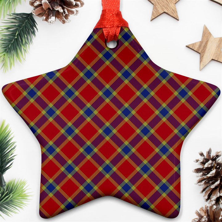 Scottish And Celtic Pattern - Braveheard Is Proud Of You Ornament (Star)