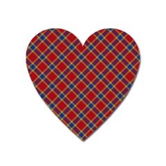 Scottish And Celtic Pattern - Braveheard Is Proud Of You Heart Magnet by DinzDas