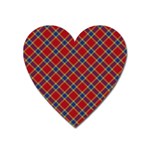 Scottish And Celtic Pattern - Braveheard Is Proud Of You Heart Magnet Front