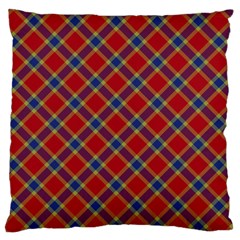 Scottish And Celtic Pattern - Braveheard Is Proud Of You Large Cushion Case (one Side) by DinzDas