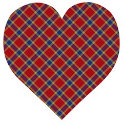 Scottish And Celtic Pattern - Braveheard Is Proud Of You Wooden Puzzle Heart by DinzDas