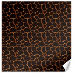 Animal Skin - Panther Or Giraffe - Africa And Savanna Canvas 20  X 20  by DinzDas