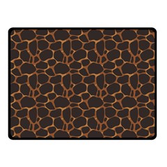 Animal Skin - Panther Or Giraffe - Africa And Savanna Fleece Blanket (small) by DinzDas