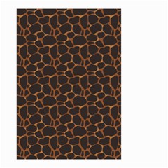 Animal Skin - Panther Or Giraffe - Africa And Savanna Small Garden Flag (two Sides) by DinzDas