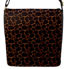 Animal Skin - Panther Or Giraffe - Africa And Savanna Flap Closure Messenger Bag (s) by DinzDas